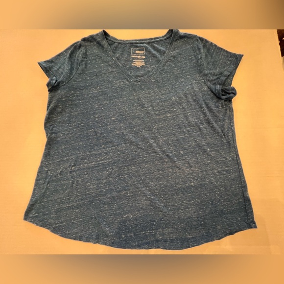 SONOMA’S WOMEN’S GOOD FOR LIFE EVERYDAY SHORT SLEEVE V-NECK TEE. SIZE. PXL - Picture 1 of 9